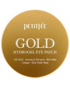 Petitfee, Gold Lubricant Eye Patches, 60 Pieces
