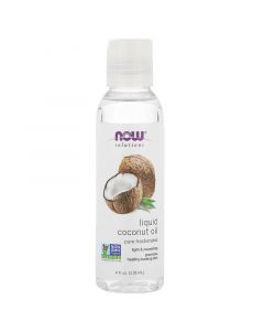 Now Foods, Solutions, Coconut Oil, Pure Fractionated, 4 fl oz (118 ml)

