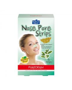Purederm Nose Pore Strips Green Tea - 6pcs