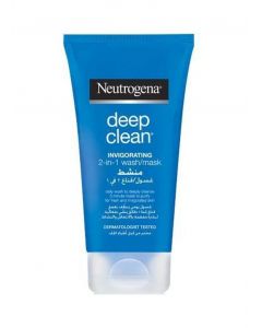 Neutrogena Deep Clean Invigorating 2in1 Face Wash Mask - 150ml