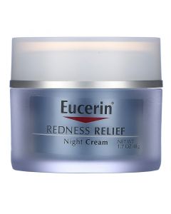 Eucerin, Redness Relief, Dermatologist Skin Care, Night Cream, 1.7 oz (48 g)
