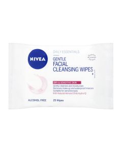 Nivea Cleansing Wipes Dry To Sensitive Skin - 25count