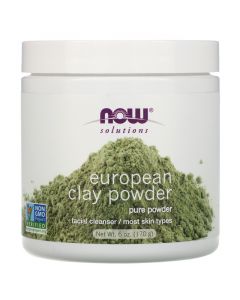 Now Foods, Solutions, European Clay Powder, 6 oz (170 g)
