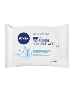 Nivea Cleansing Wipes Combined To Oily Skin - 25count