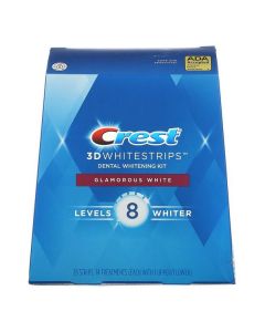 CREST 3D Whitestrips Dental Whitening Kit Glamorous White, 14 treatments
