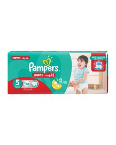 Pampers Pants Size (5) 12-18kg Junior - 52 Count