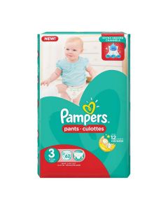 Pampers Pants Size (3) 6-11kg Midi - 62 Count