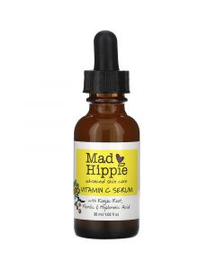 Mad Hippie Skin Care Products, Vitamin C Serum, 8 Active Ingredients, 1.02 fl oz (30 ml)