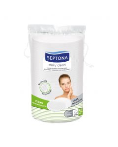 Septona Daily Clean Oval Double Face Cotton Pads - 40pcs 