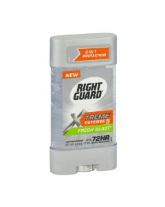 Right Guard Xtreme Defense 5 Fresh Blast Antiperspirant Gel - 113gm