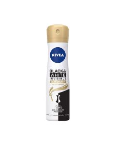 Nivea Black & White Invisible Silky Smooth Deodorant Spray - 150ml