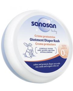 Sanosan Diaper Rash Cream For Baby, 150 Ml