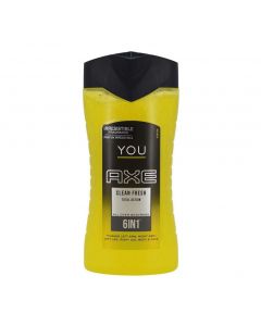 Axe Clean Fresh 6 in 1 All Over Body wash - 250ml