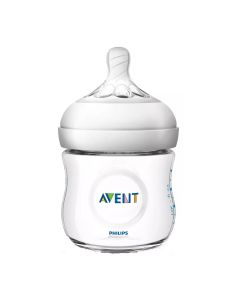 Avent Natural Ultra Soft and Flexible Feeding Bottle 0m+ - 125ml