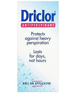 Driclor Antiperspirant Roll On Applicator 20 ml