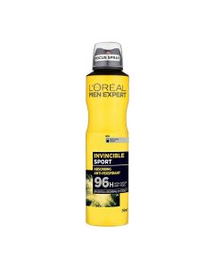 L'Oreal Invisible Sport Anti Perspirant Spray 96H 250ml