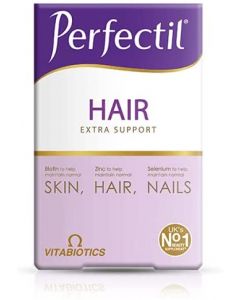 Vitabiotics Perfectil Hair Plus Multivitamin | Hair Growth and Thickening Formula | Supports Thicker, Healthy Hair | Vitamin D, Vitamin E, Collagen, Biotin, and More