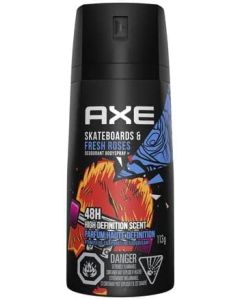 AXE Skateboard and Fresh Roses Deodorant Body Spray 150ml - 48hr Irresistible Fragrance
