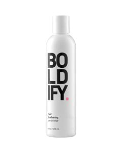 BOLDIFY Hair Thickening Conditioner - Natural Volumizing for Fine Hair, No Sulfates, Biotin Conditioner For Strand Retention, Anti-Hair Loss Conditioner Instantly Stimulates Thicker & Fuller Hair-8oz
