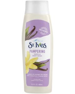 St. Ives Pampering Body Wash Vanilla  - 400ml