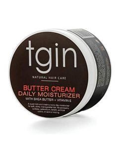 tgin Butter Cream Daily Moisturizer For Natural Hair - Dry Hair - Curly Hair - 12 Oz