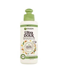 Garnier Ultra Doux Almond Milk Hydrating Leave-In Milk, 200 ml