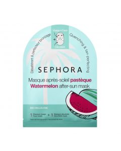 Sephora  Watermelon After- Sun Face Mask-1 Sheet - 28gm