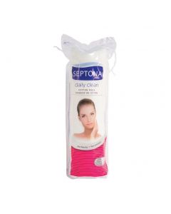 Septona Daily Clean Round Cotton Pads - 80pcs 