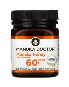 Manuka Doctor, Manuka Honey, Multi-Nectar, Methylglyoxal 60+, 8.75 oz (250 g)
