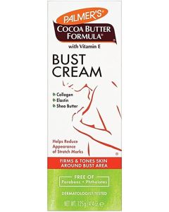 Palmer's Cocoa Butter Formula Bust Firming Cream-With Vitamin E- Firms & Tones Bust area-Non Greasy-Non Sticky-Max Moisturization-Hypoallergenic-Mineral Oil,Paraben,Phthalate Free-125g