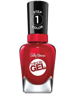 Sally Hansen Miracle Gel - Rhapsody Red, A Red Nail Polish, 14.7 ml