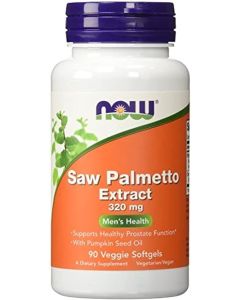 Now Foods Saw Palmetto Extract, 320 Mg 90 Veggie Softgels