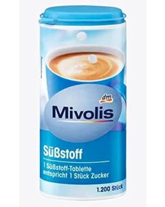 Mivolis Sweetner Tablet 1200 Sticks
