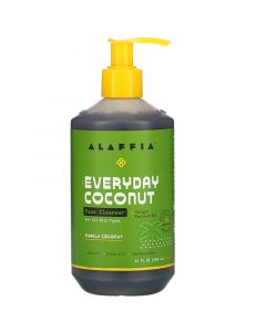 Alaffia, Everyday Coconut, Facial Cleanser, 12 fl oz (354 ml)
