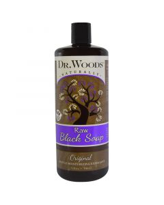Dr. Woods, Raw Black Soap, Original, 32 fl oz (946 ml)
