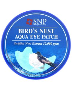 SNP, Bird's Nest Aqua Eye Patch, 60 Patches
