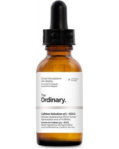 The Ordinary Caffeine Solution 5% + EGCG (30ml): Reduces Appearance of Eye Contour Pigmentation and Puffiness
