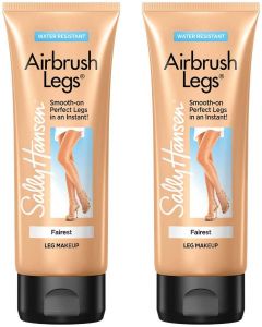 Sally Hansen Airbrush Legs, Leg Makeup Lotion, Fairest, 4 Ounce (Pack of 2)