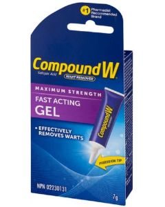 Compound W Wart Remover Maximum Strength Fast Acting Gel 7 g