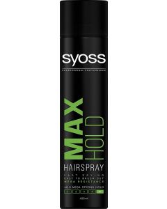 Syoss Styling Max Hold Hair Spray, 400ml