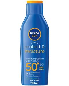 Nivea Protect & Moisture Sun Lotion SPF50+ - 200ml