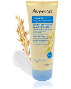 Aveeno Dermexa Daily Emollient Cream, 200 ml (Packaging May Vary)
