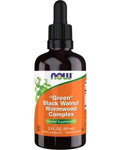 NOW Fresh Green Black Walnut Wormwood Complex-2fl.oz (60ml)