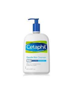 Cetaphil Gentle Skin Cleanser | 20 Fl Oz | Hydrating Face Wash & Body Wash | Ideal for Sensitive, Dry Skin | Non-Irritating | Won't Clog Pores | Fragrance-Free | Soap Free | Dermatologist Recommended