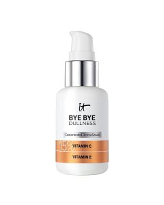 IT Cosmetics Bye Bye Dullness 15% Vitamin C Serum - Boosts Radiance & Hydrates In 10 Days - With Vitamin E - For All Skin Types - Vegan Formula - .85 fl oz