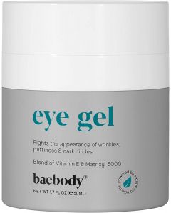 Baebody Eye Gel for Appearance of Dark Circles, Puffiness, Wrinkles and Bags. - for Under and Around Eyes - 1.7 fl oz.