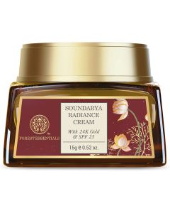 Forest Essentials Soundarya Radiance Cream With 24K Gold SPF25 15g