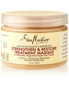 SheaMoistureJamaican Black Castor Oil Strengthen, Restore Treatment Masque , 12 fl.oz.