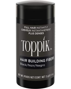 TOPPIK Hair Building Fibers, Black, 0.11 Oz
