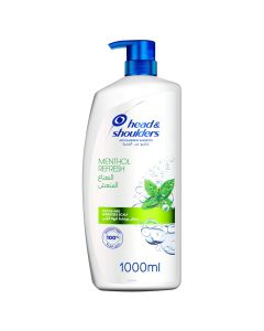 Head & Shoulders Menthol Refresh Anti-Dandruff Shampoo for a Cool and Energized Scalp, 1000ML